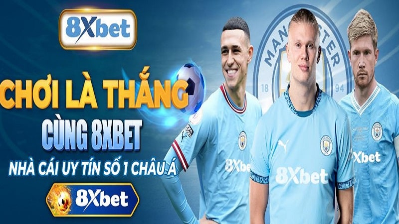 8Xbet trở thành đối tác khu vực của Man City về lĩnh vực cá cược