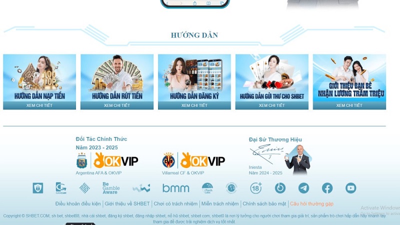 Khuyến mãi khủng tại SHBET